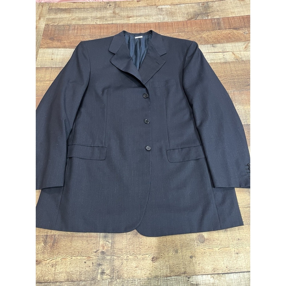 Men's Brioni Blue Wool‎ Super 150's Blazer Made in Italy(2267)